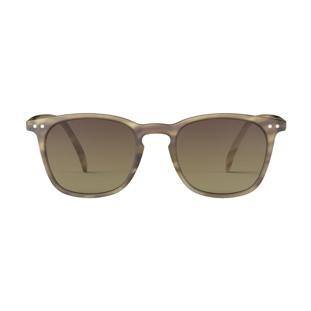 IZIPIZI PARIS Adult Sunglasses Sun Collection Style #E Velvet Club - Smoky Brown