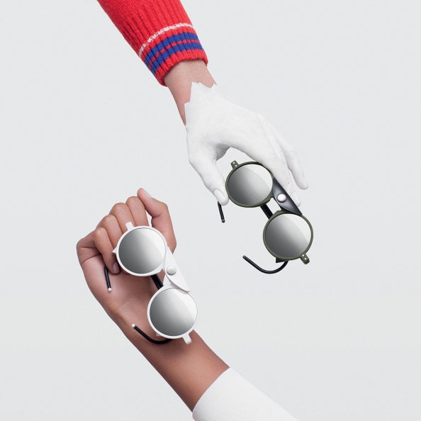 Load image into Gallery viewer, IZIPIZI PARIS Sun Glacier Sunglasses - Kaki Green **LIMITED STOCK**