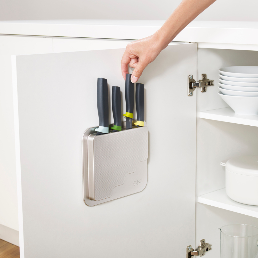 JOSEPH JOSEPH DoorStore™ Kitchen Knives Set 4pc