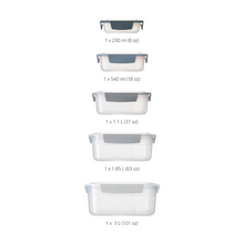 Load image into Gallery viewer, JOSEPH JOSEPH Editions Nest™ Lock Multi-size Container Set - Sky Blue