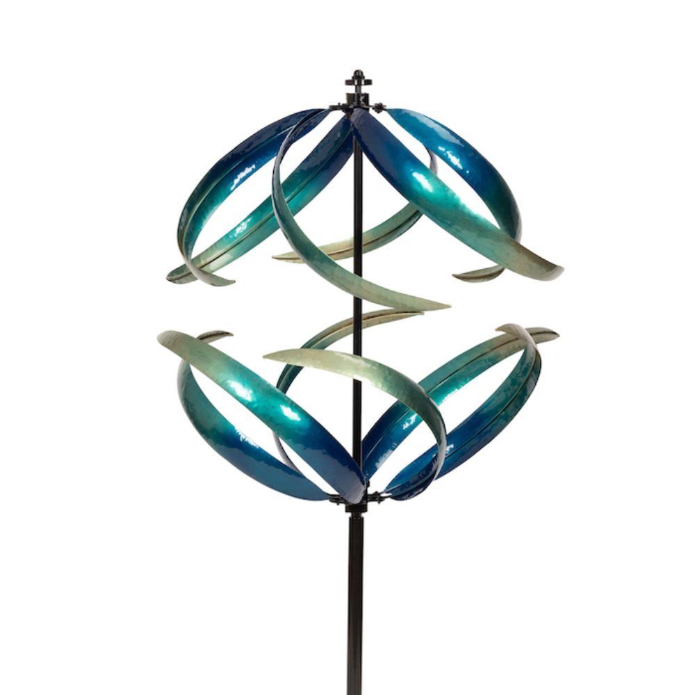 Load image into Gallery viewer, MARTHA'S VINEYARD Wind Spinner East West - Blue Wave