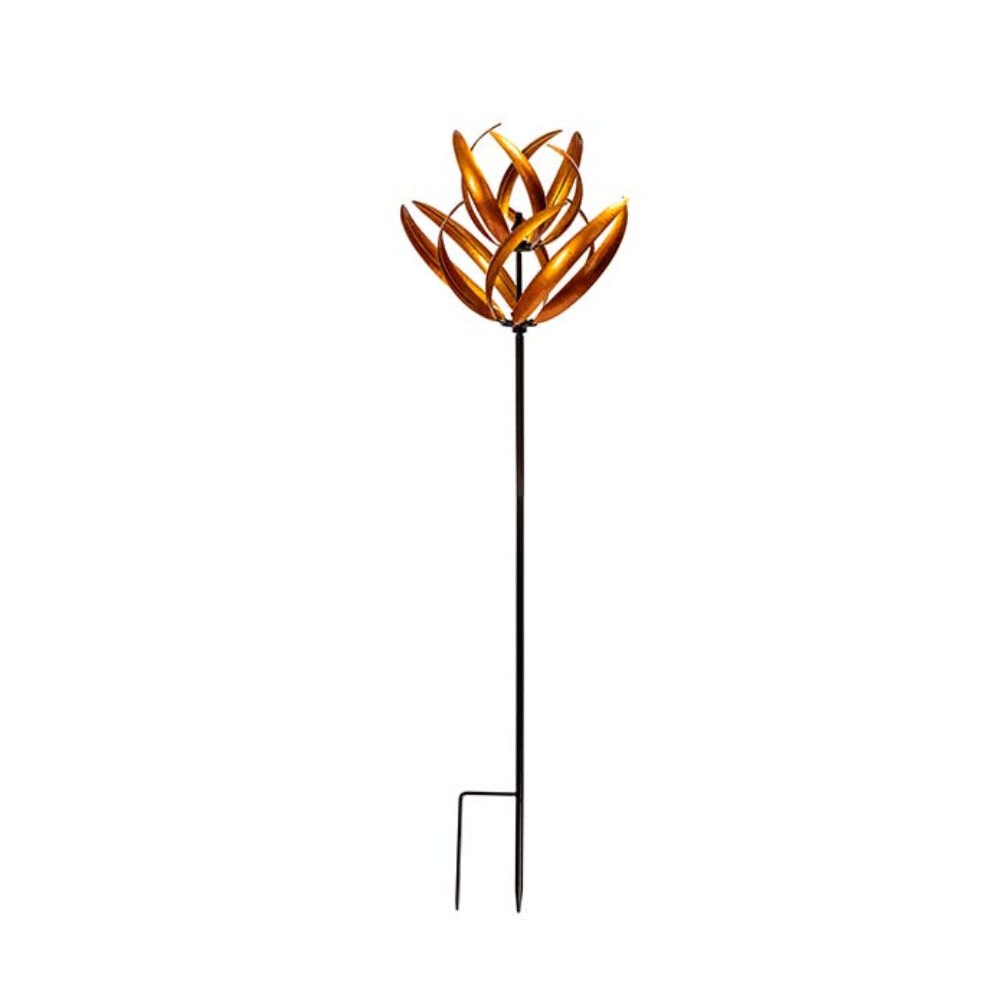 Load image into Gallery viewer, MARTHA'S VINEYARD Wind Spinner - Lotus Gold