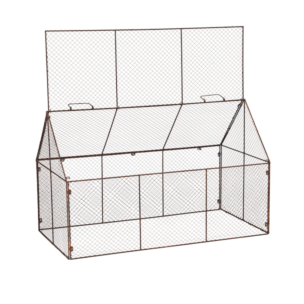 Load image into Gallery viewer, MARTHA'S VINEYARD Rustic Wire Garden Bed Cloche