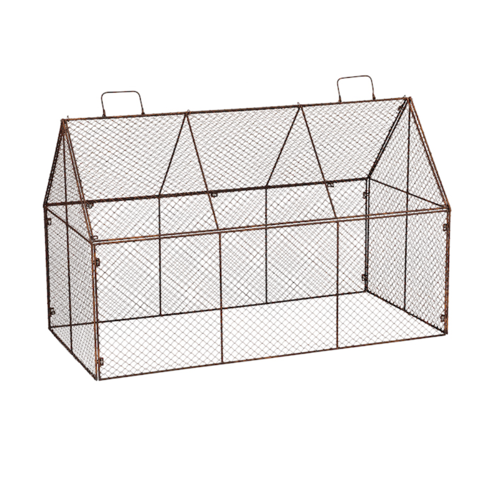 Load image into Gallery viewer, MARTHA'S VINEYARD Rustic Wire Garden Bed Cloche