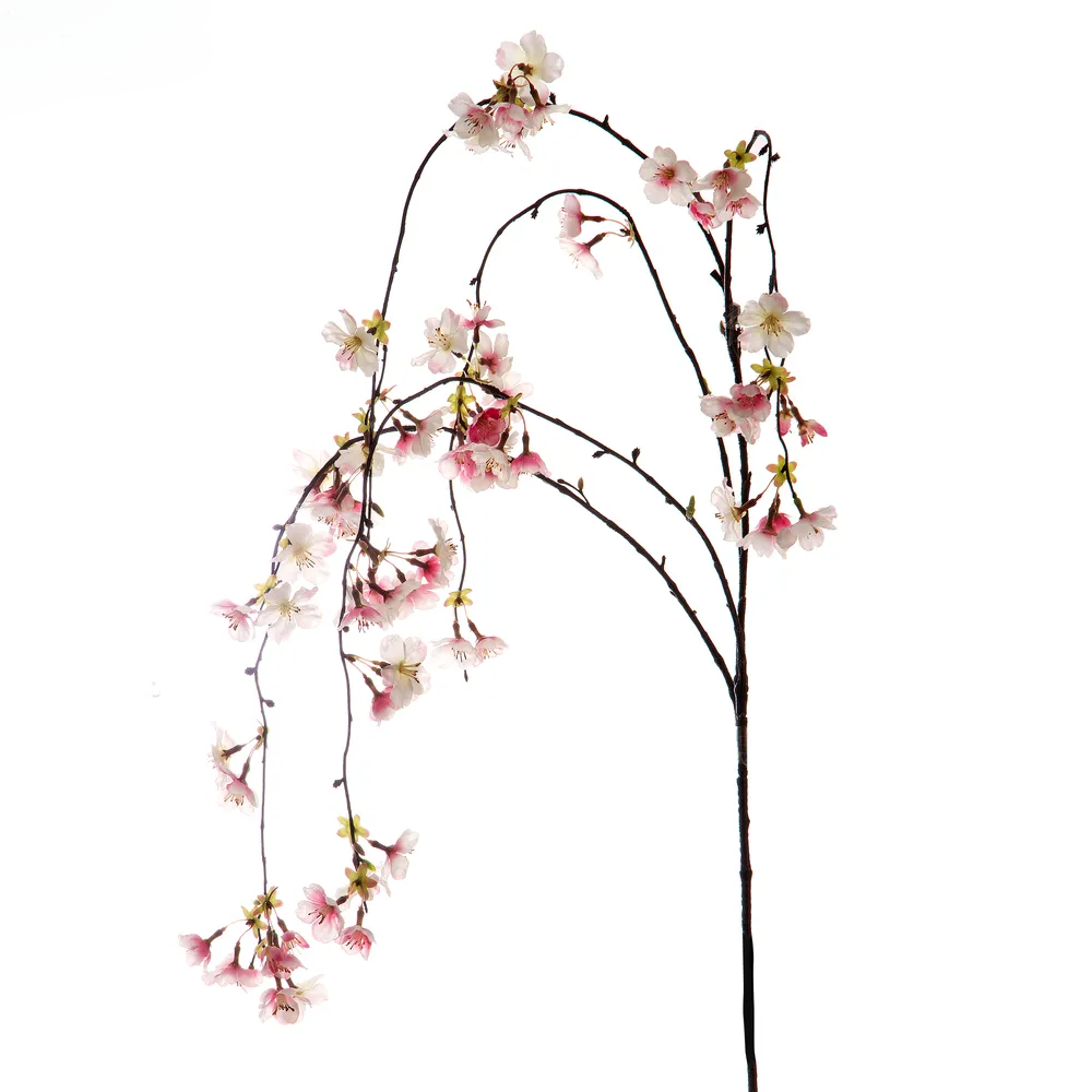 Load image into Gallery viewer, Martha's Vineyard Cherry Blossom Hanging Spray 1.3m Pink - Set of 12