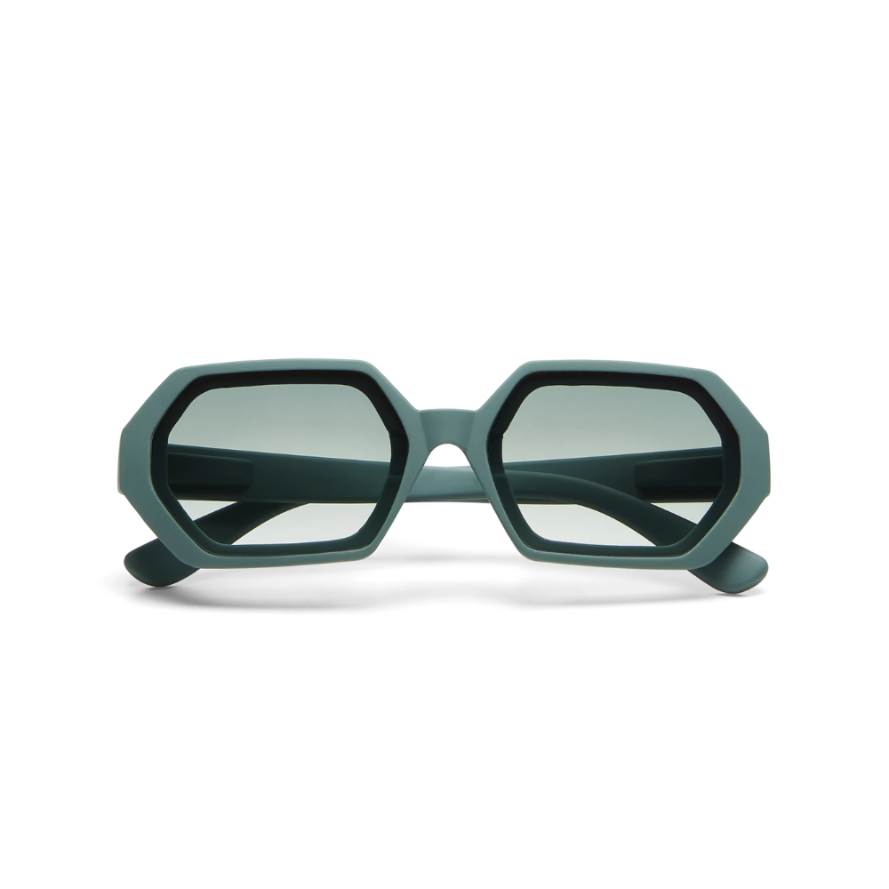 Load image into Gallery viewer, OKKIA Andrea Adult Sunglasses - Green Sage