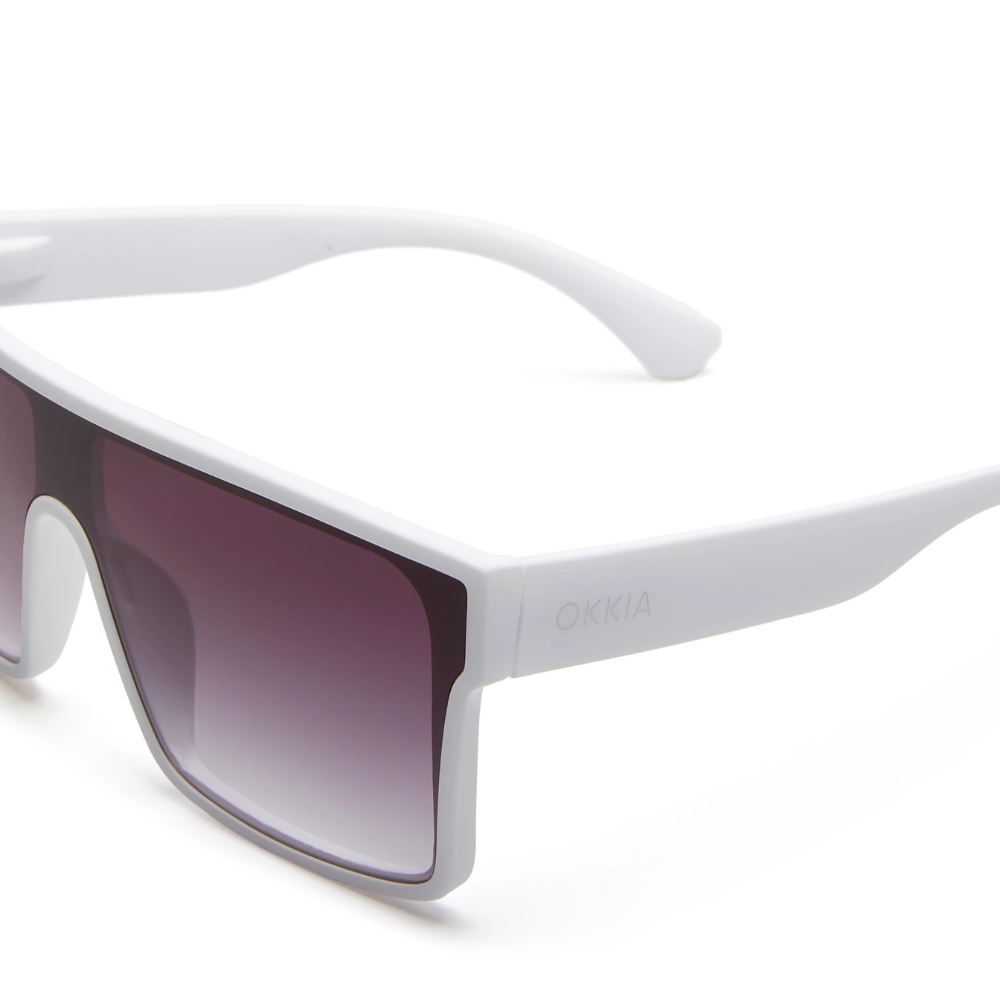Load image into Gallery viewer, OKKIA Tokyo Adult Sunglasses - Optical White