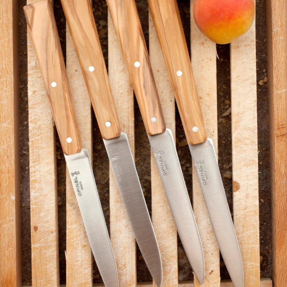Load image into Gallery viewer, OPINEL Bon Appetit N125 Table Knives Four Piece Set - South
