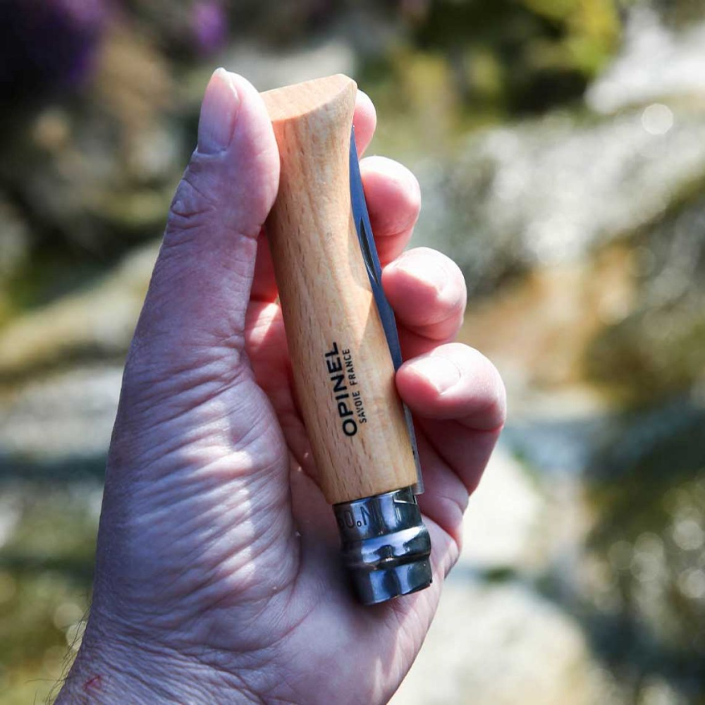 Load image into Gallery viewer, OPINEL N09 Traditional Folding Knife S/S - Beechwood