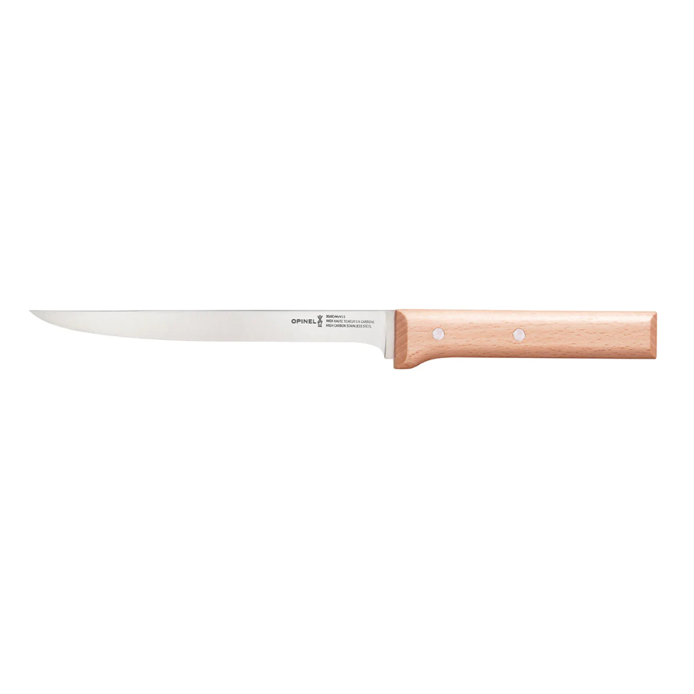 OPINEL N°121 Parallèle Fillet Knife - Beechwood