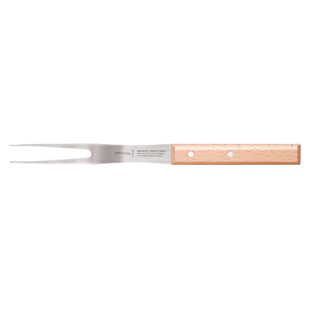 Load image into Gallery viewer, OPINEL N124 Parallele  Carving Fork - Beechwood