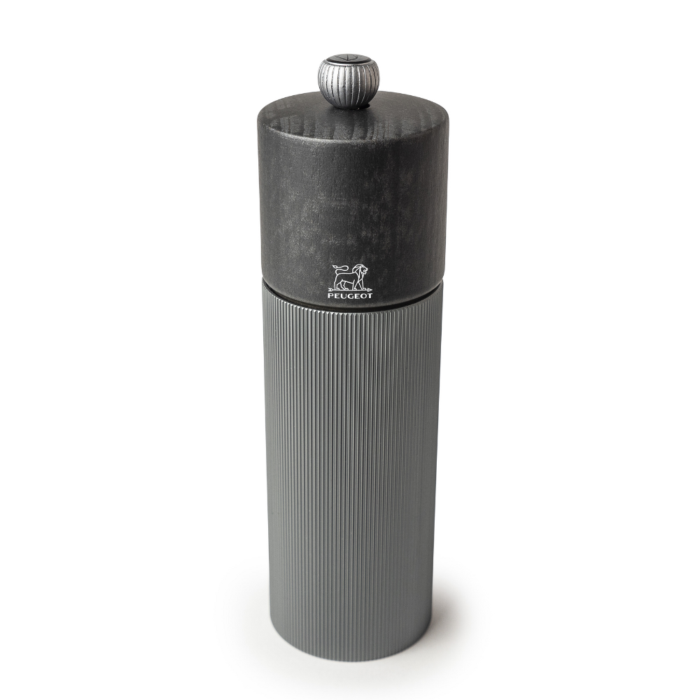 Load image into Gallery viewer, PEUGEOT Line Pepper Mill Aluminium & Graphite Wood - 18cm