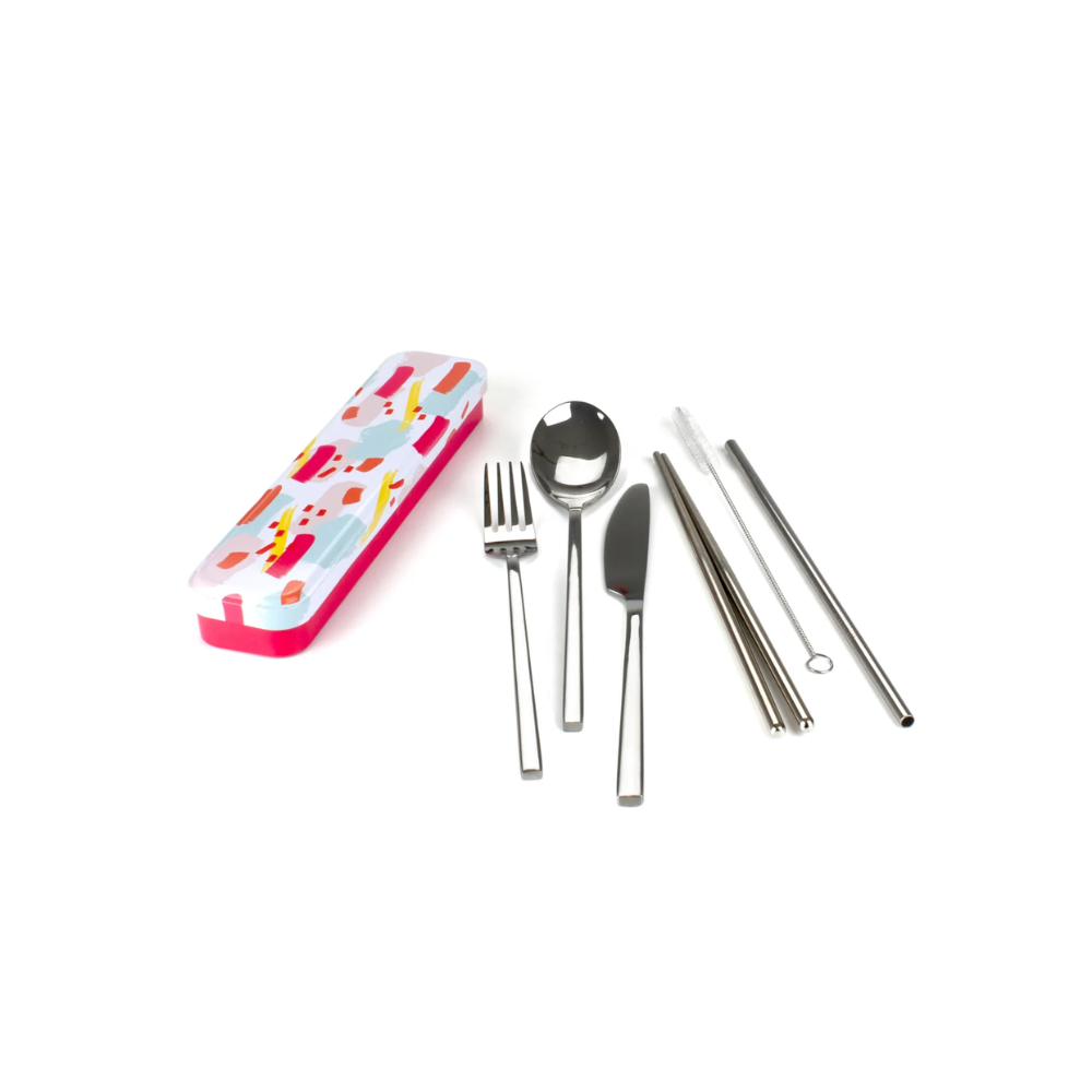 RETRO KITCHEN Carry Your Cutlery - Colour Splash