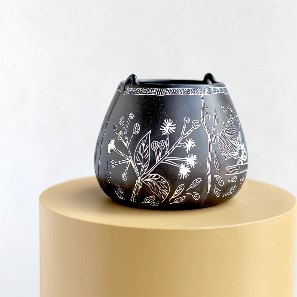 Load image into Gallery viewer, ROBERT GORDON x Juluwarlu Teardrop Bowl - Black