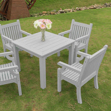 Load image into Gallery viewer, WINAWOOD Sandwick 5pce Arm Chair & Square Table Set