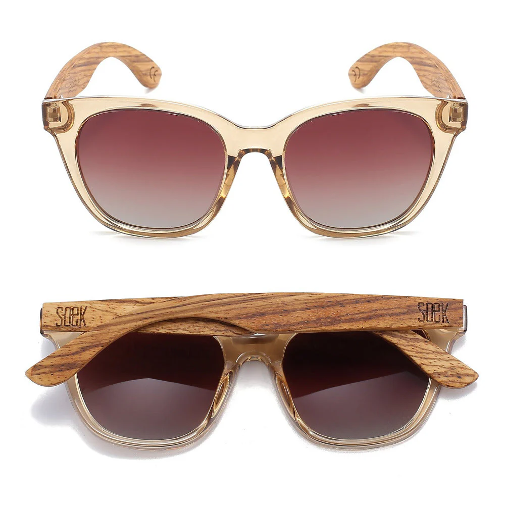 Load image into Gallery viewer, SOEK Adult Polarised Sunglasses - Lila Grace Champagne