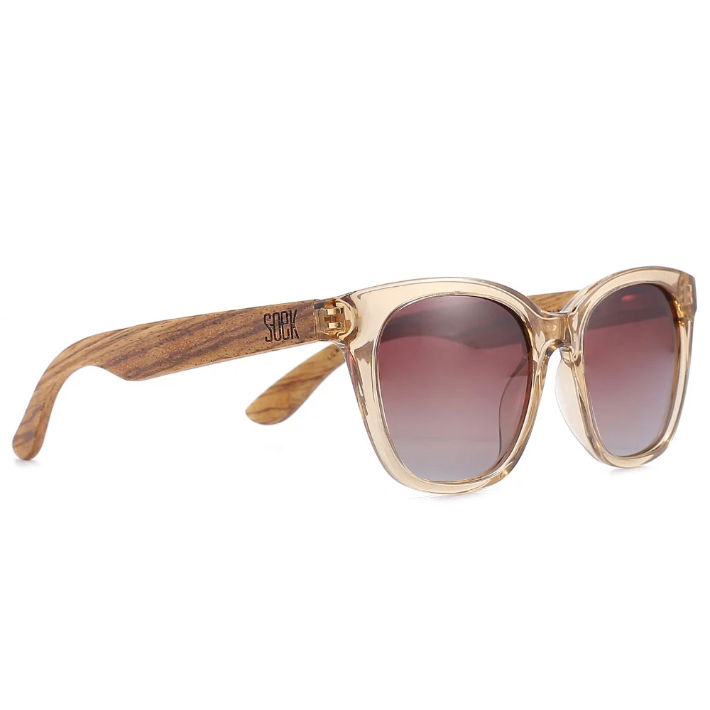 Load image into Gallery viewer, SOEK Adult Polarised Sunglasses - Lila Grace Champagne