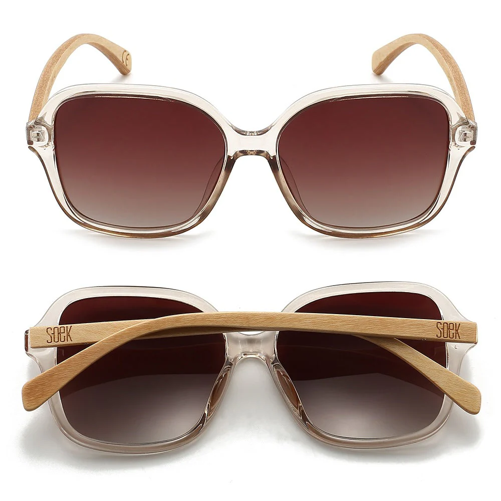 Load image into Gallery viewer, SOEK Adult Polarised Sunglasses - Scarlett Champagne