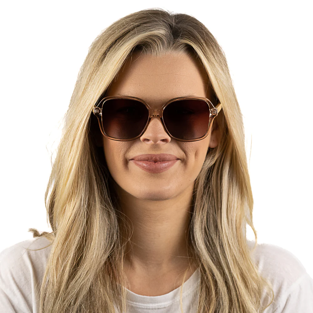 Load image into Gallery viewer, SOEK Adult Polarised Sunglasses - Scarlett Champagne