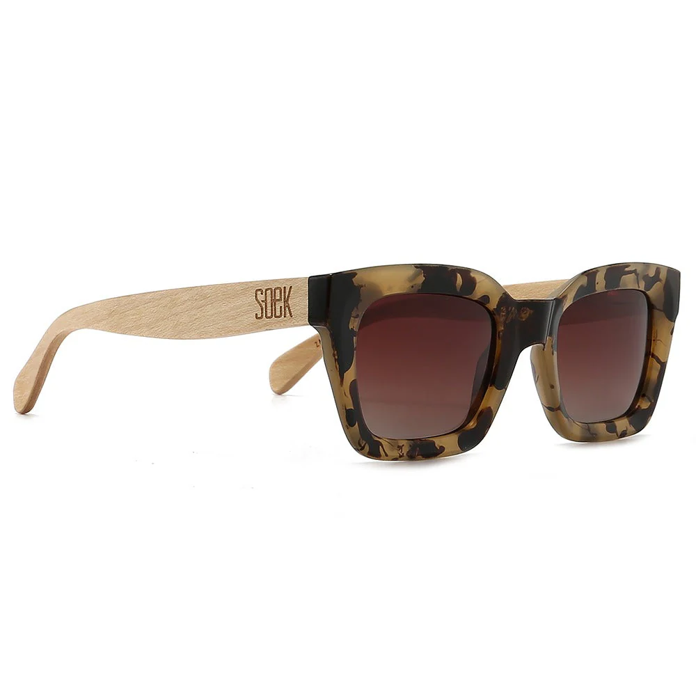 Load image into Gallery viewer, SOEK Adult Polarised Sunglasses - Zahra Opal Tortoise