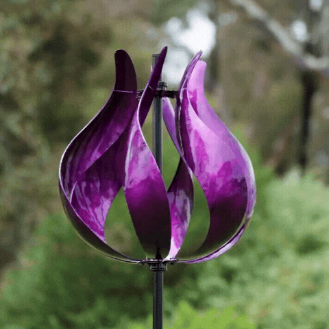 Load image into Gallery viewer, MARTHA'S VINEYARD Wind Spinner - Tulip Fuchsia
