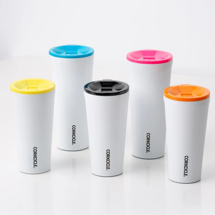 CORKCICLE Replacement Lid - Tumbler Suits 12oz and 16oz - Clementine **CLEARANCE**