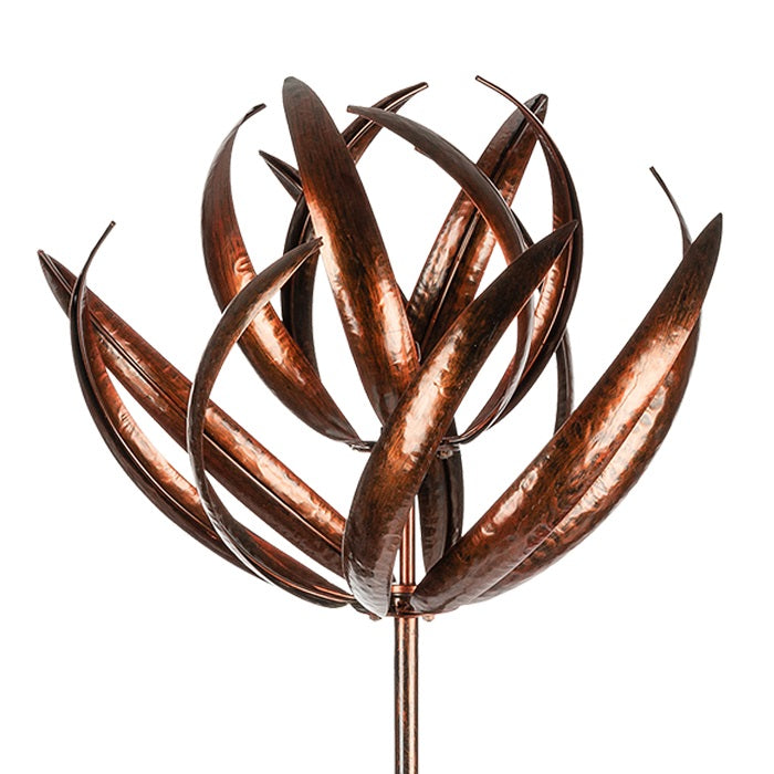 MARTHA'S VINEYARD Wind Spinner - Lotus Bronze