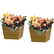 Load image into Gallery viewer, WINAWOOD Planter Pot Set of 2 - Small - New Teak