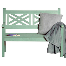 Load image into Gallery viewer, WINAWOOD Speyside 2 Seater Bench - 1216mm - Duck Egg Green