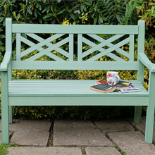 Load image into Gallery viewer, WINAWOOD Speyside 2 Seater Bench - 1216mm - Duck Egg Green