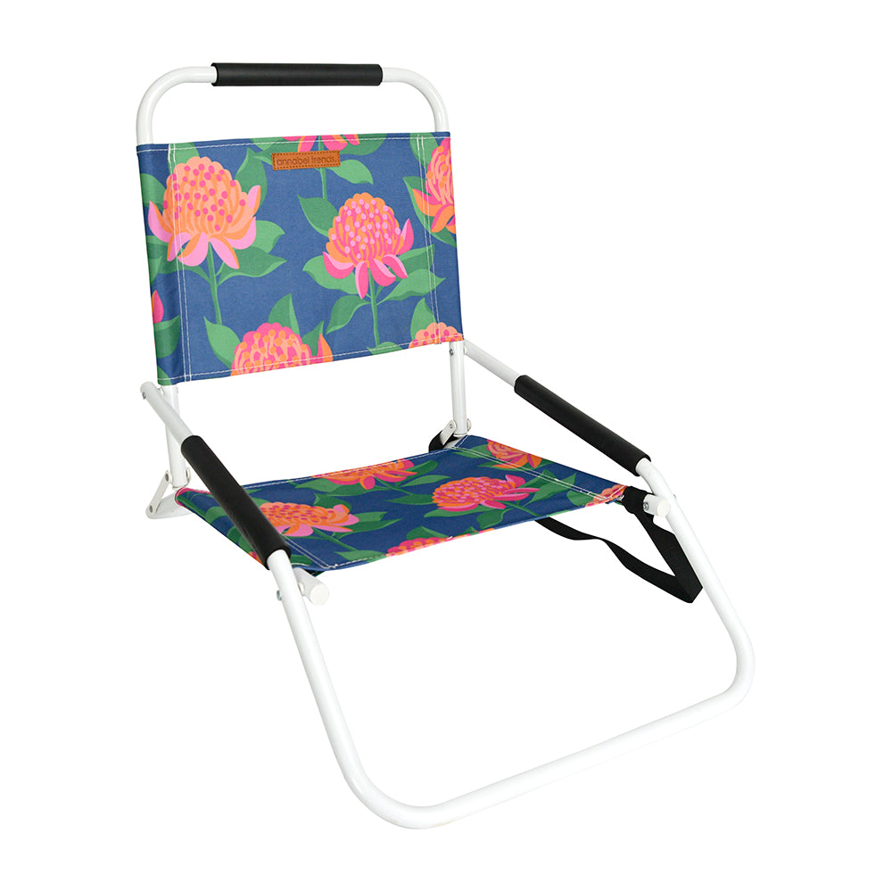 Load image into Gallery viewer, ANNABEL TRENDS Beach Chair - Bright Waratah