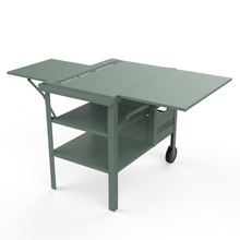 Load image into Gallery viewer, ZiiPa Fredda Deluxe Garden Trolley with Side Tables - Eucalyptus
