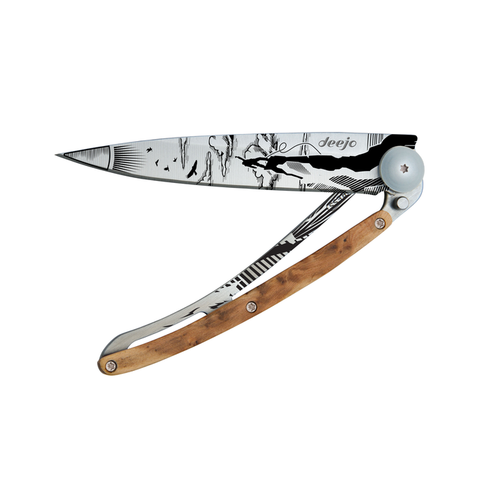 DEEJO Juniper Wood Knife 37g - Climbing