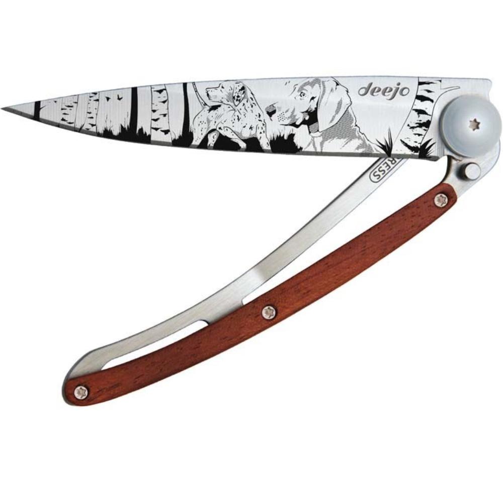 Load image into Gallery viewer, DEEJO Rosewood Knife 37g - Hunting Day