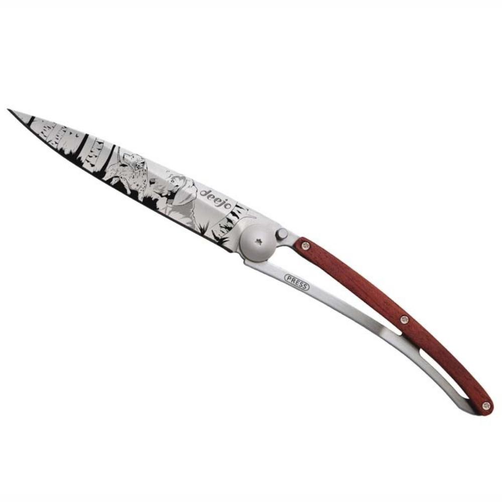 Load image into Gallery viewer, DEEJO Rosewood Knife 37g - Hunting Day