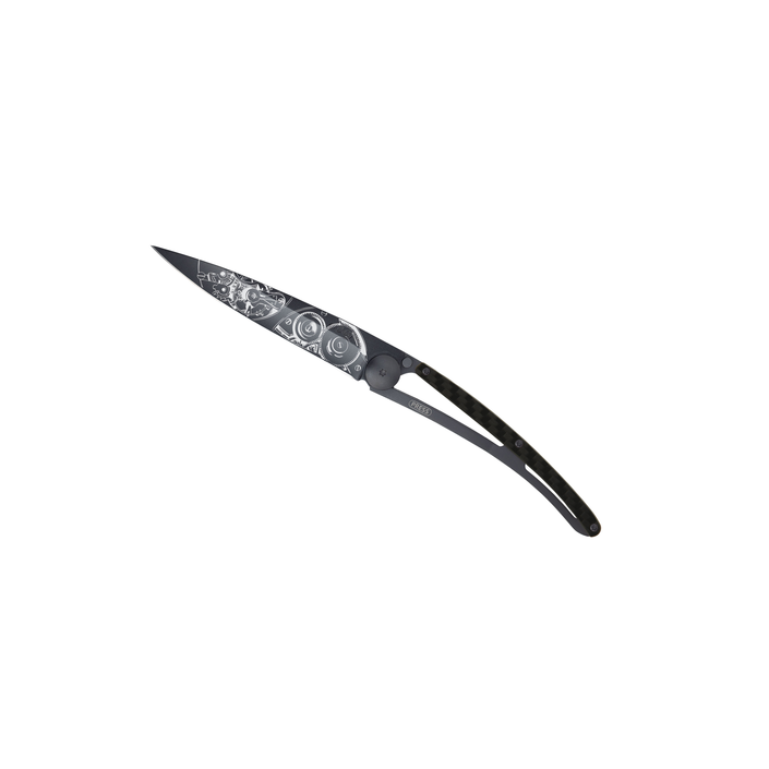 DEEJO KNIFE | Carbon fibre BLACK 37g - Watch Movement