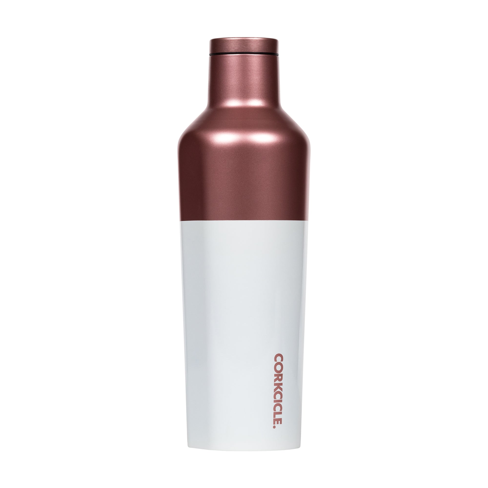 CORKCICLE *Exclusive* Stainless Steel Insulated Canteen 16oz (475ml) - Colour Block Matte Rose **CLEARANCE**