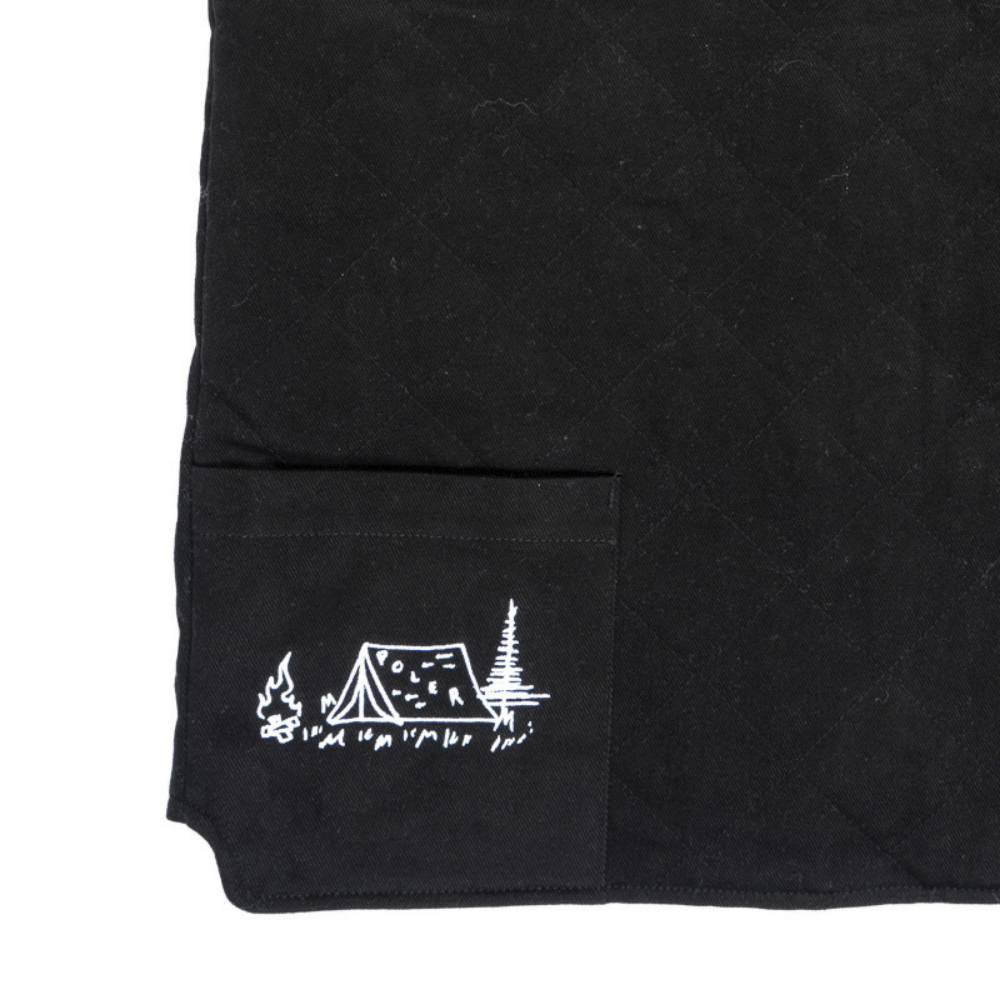 Load image into Gallery viewer, POLER Dusty Vest - Black **CLEARANCE**