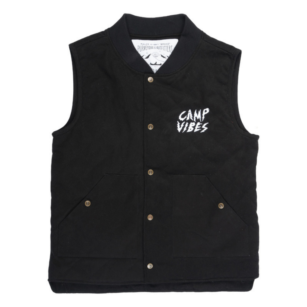 Load image into Gallery viewer, POLER Dusty Vest - Black **CLEARANCE**