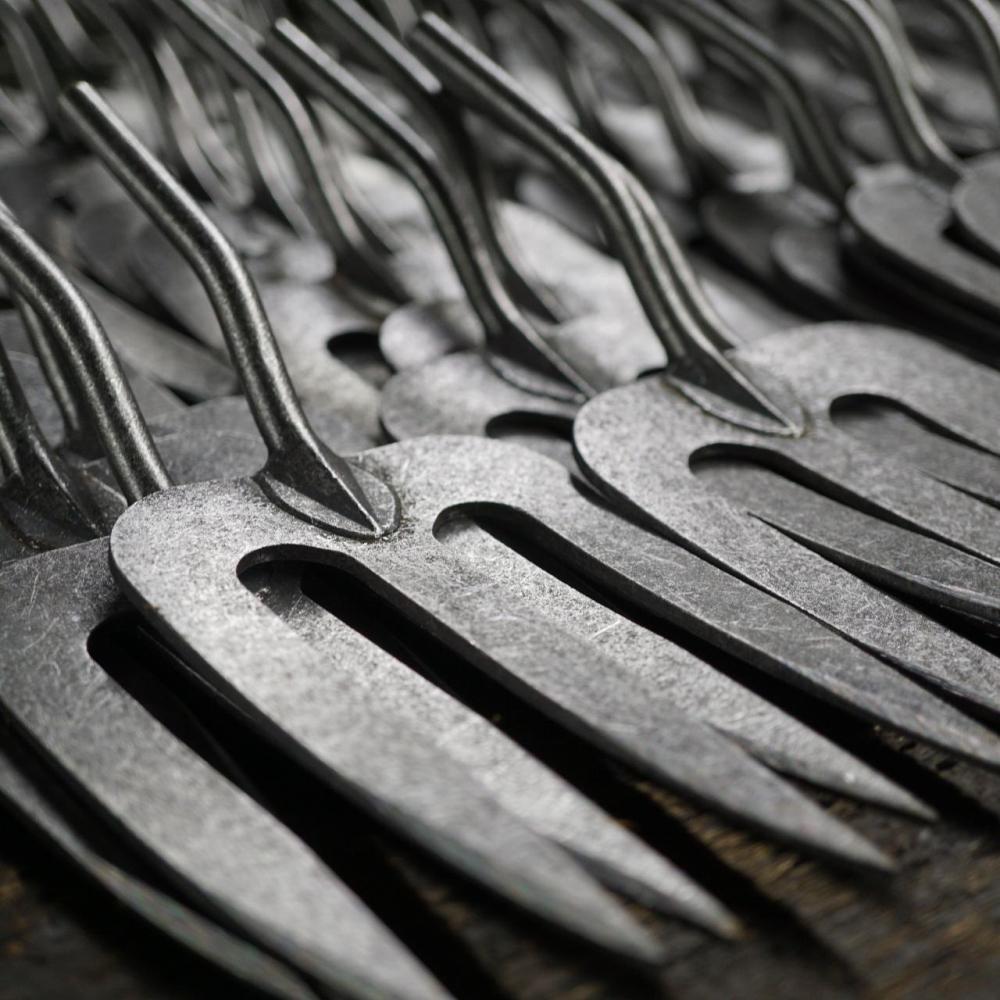 Load image into Gallery viewer, DEWIT Hand Fork Large X-Treme Ash Handle 140mm