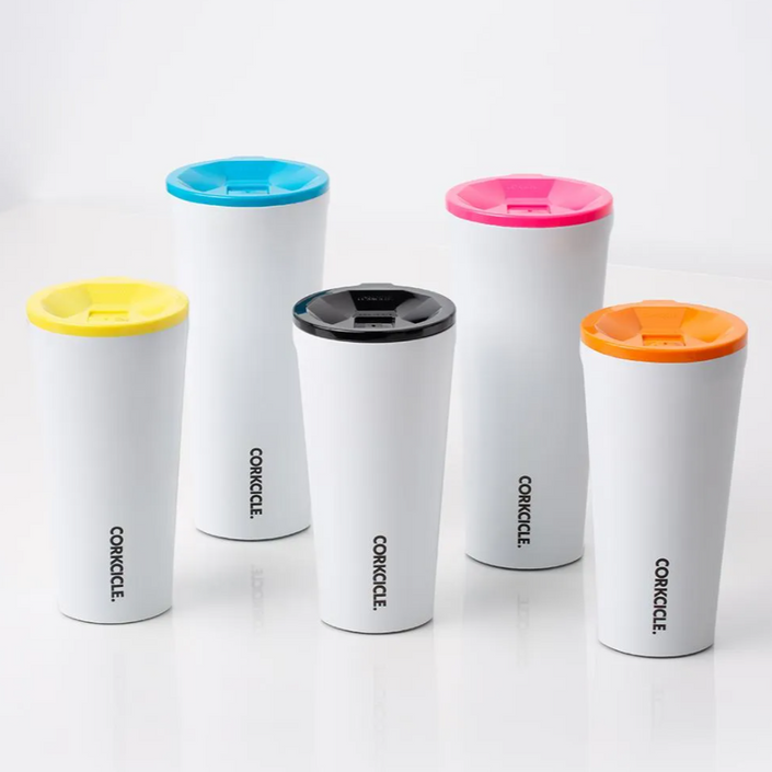 CORKCICLE Replacement Lid - Tumbler Suits 12oz and 16oz - Neon Pink **CLEARANCE**