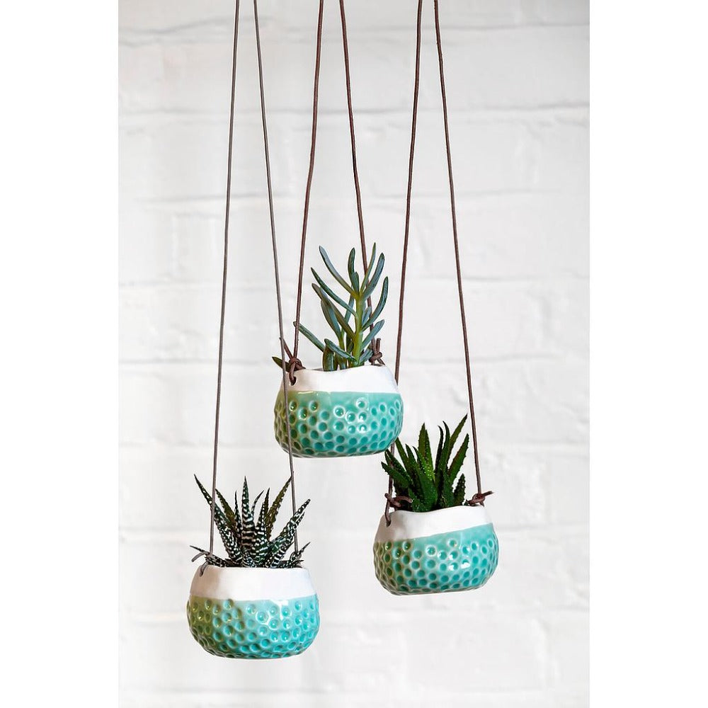Load image into Gallery viewer, BURGON & BALL Hanging Plant Pot - 'Baby Dotty'