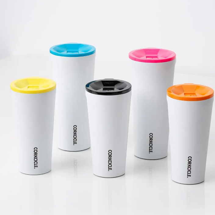 CORKCICLE Replacement Lid - Tumbler Suits 12oz and 16oz - Neon Blue **CLEARANCE**