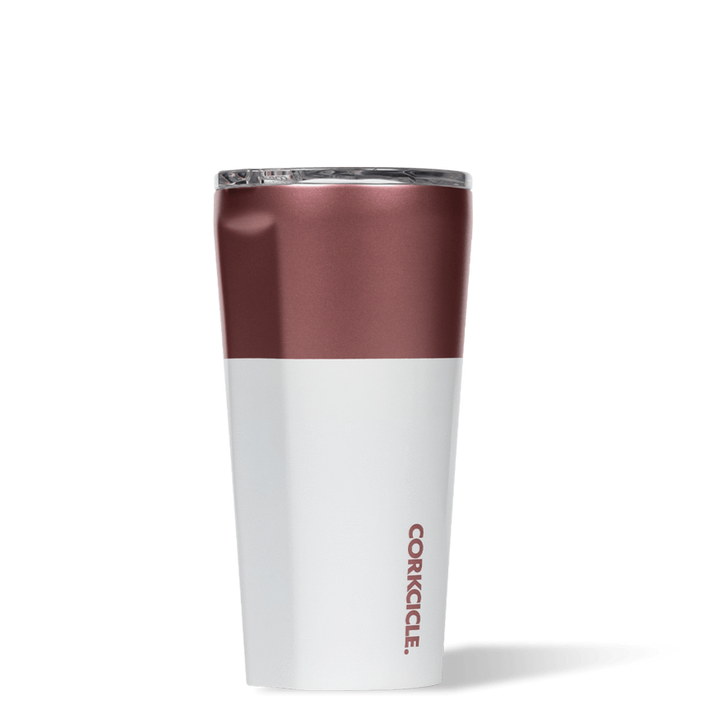 CORKCICLE *Exclusive* Stainless Steel Insulated Tumbler 16oz (475ml) - Colour Block Modern Rose **CLEARANCE**