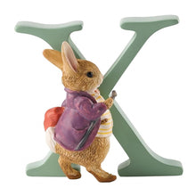 Load image into Gallery viewer, PETER RABBIT Beatrix Potter Letter X - Old Mr. Benjamin Bunny
