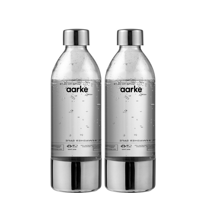 AARKE Carbonator 3 Water Bottle 1L - 2 Pack