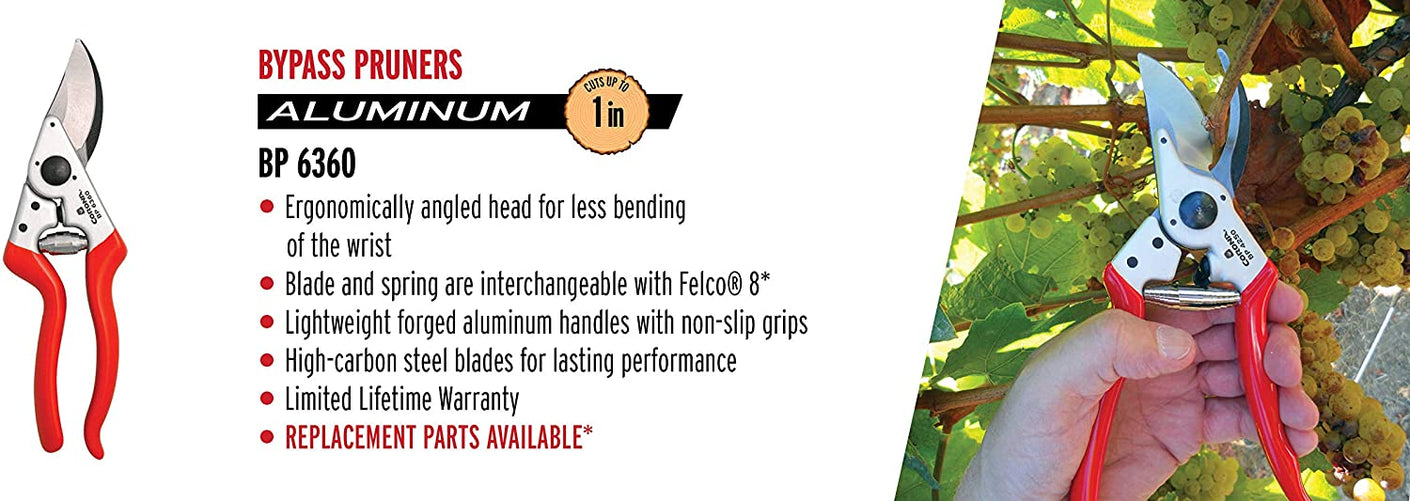 Load image into Gallery viewer, CORONA BP6360 Forged Aluminum Bypass Pruner Secateurs - 1 inch capacity