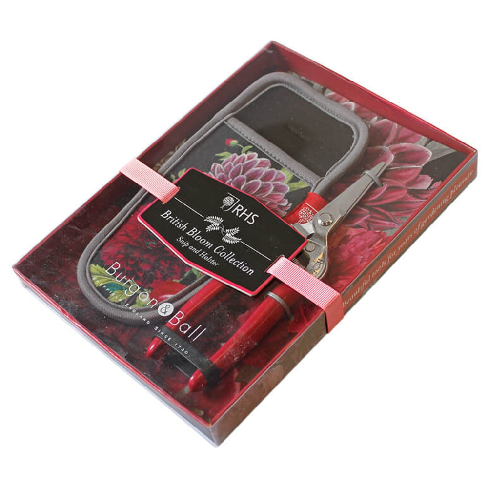 Load image into Gallery viewer, BURGON & BALL British Bloom 'Dahlia' Snip & Holster Set