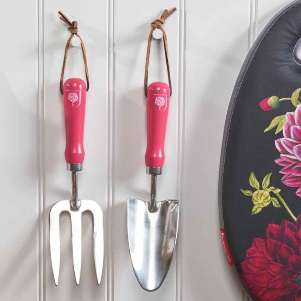 Load image into Gallery viewer, BURGON & BALL British Bloom 'Dahlia' Trowel & Fork Set
