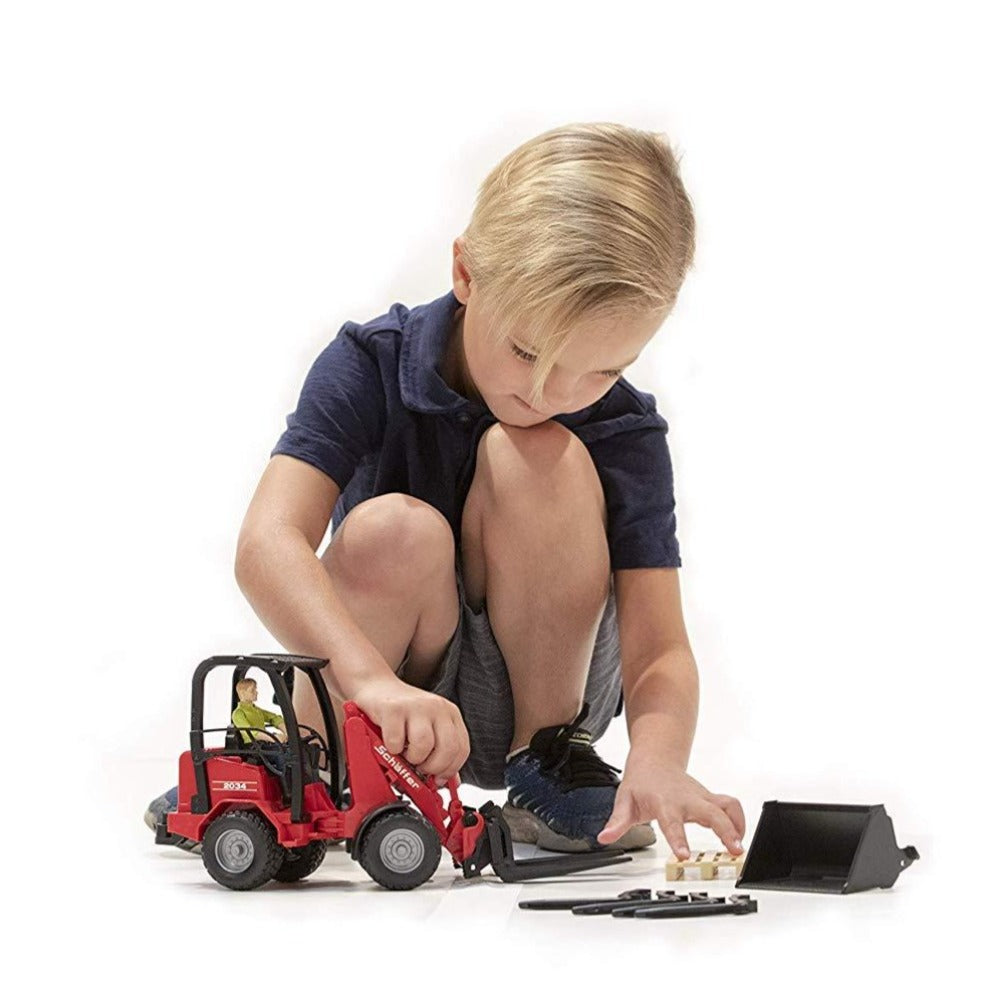 Load image into Gallery viewer, BRUDER Schaffer Compact loader 2630  1:16